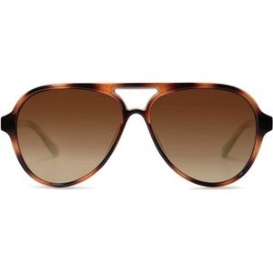 Retro Polarized Aviator Sunglasses Womens Mens Classic Double Bridge Sun Glasses